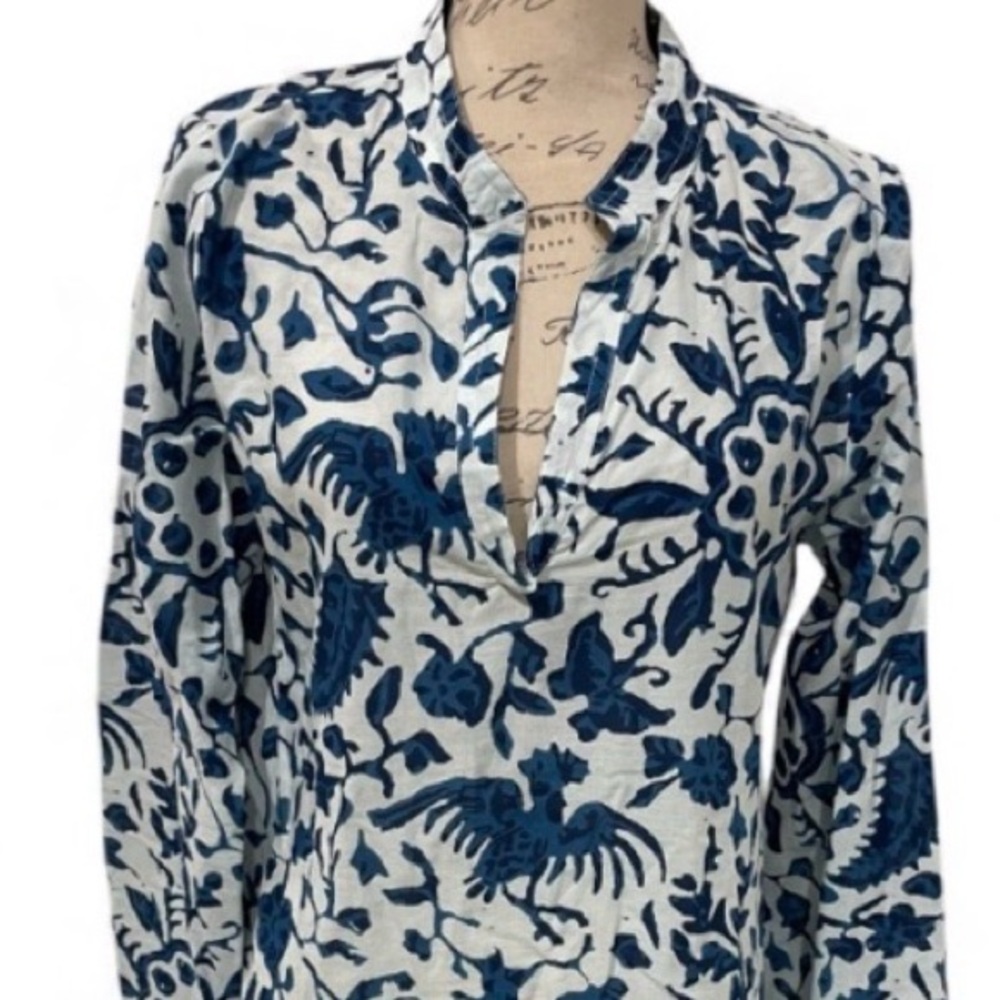 La Plage Anthropology Cotton Tunic XS